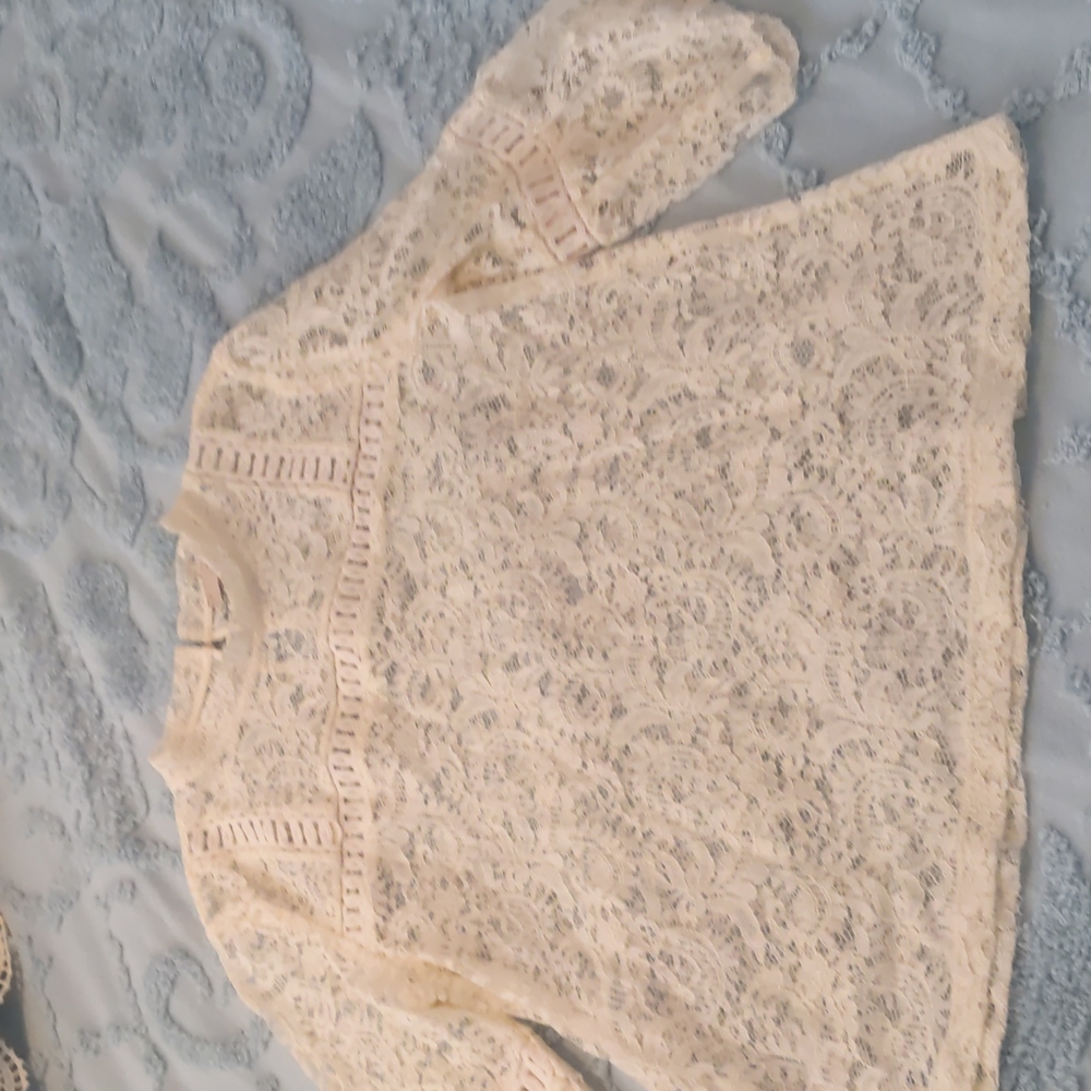 Loft lace top